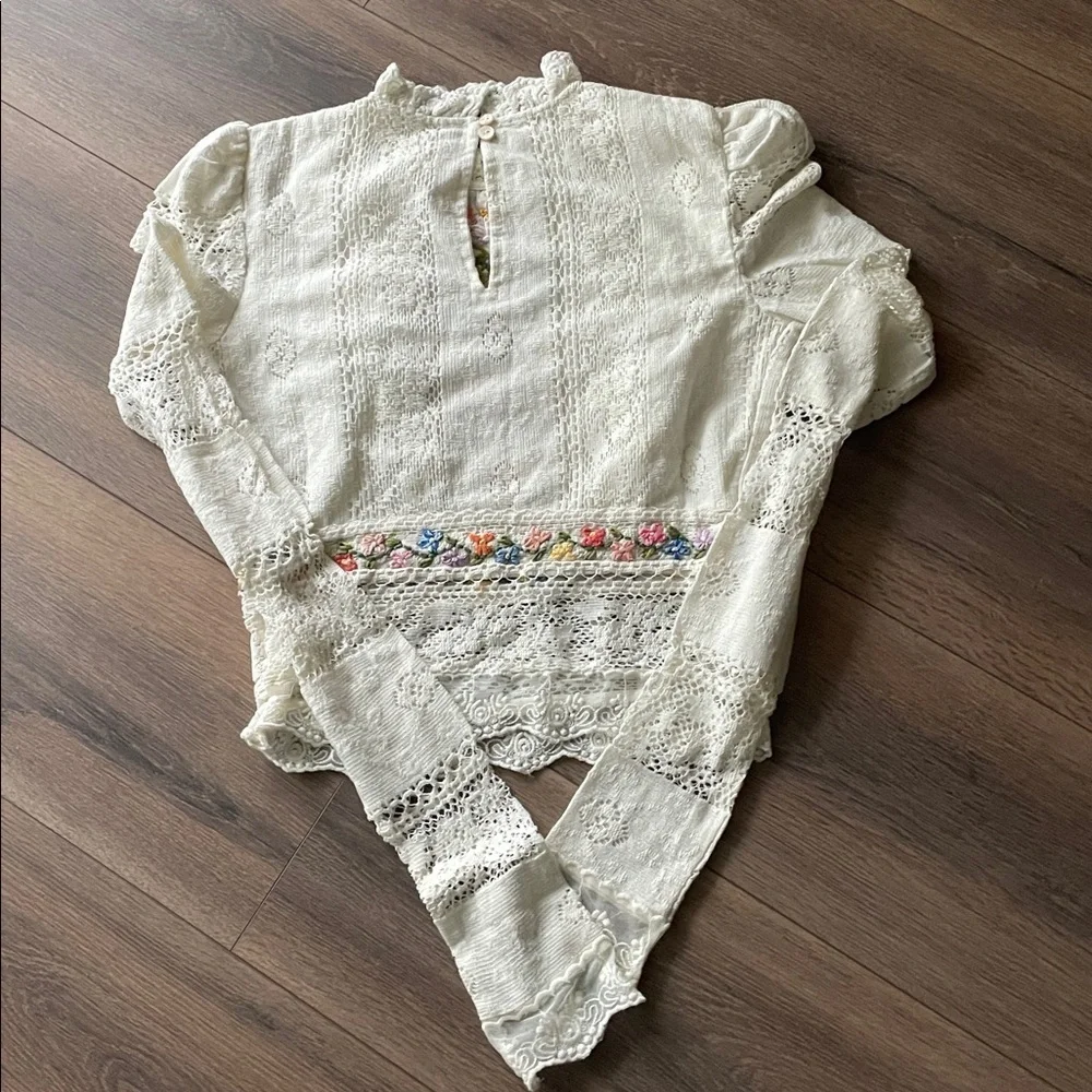 Free People Garden Grace Top